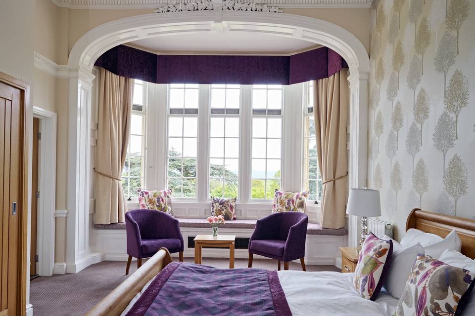 Dumbleton Hall Hotel guest room