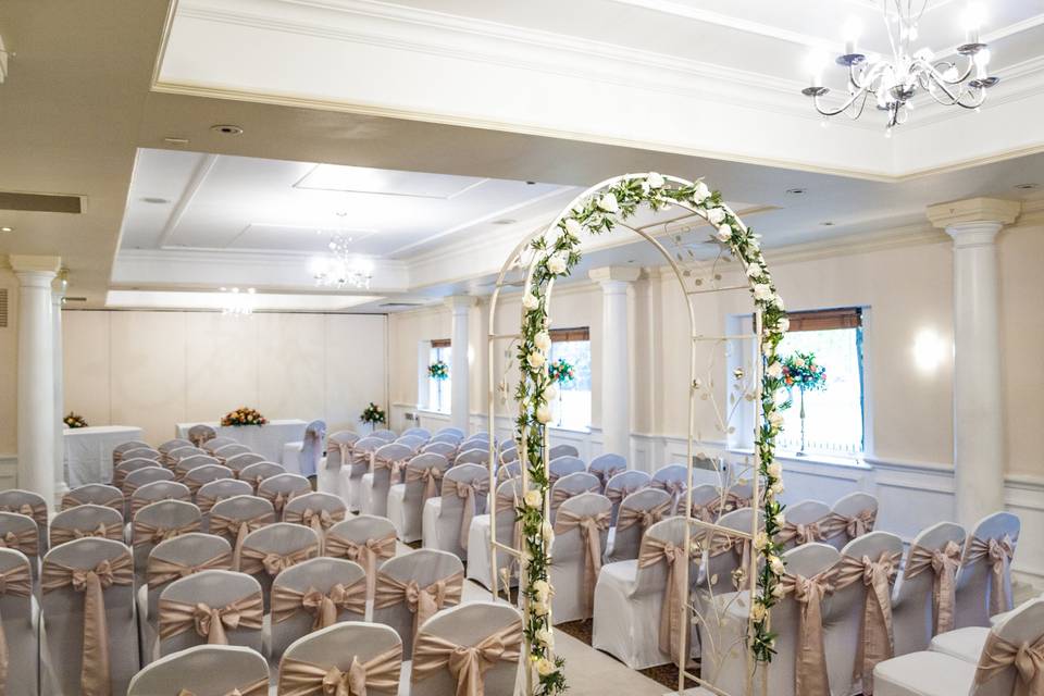 Indoor ceremony