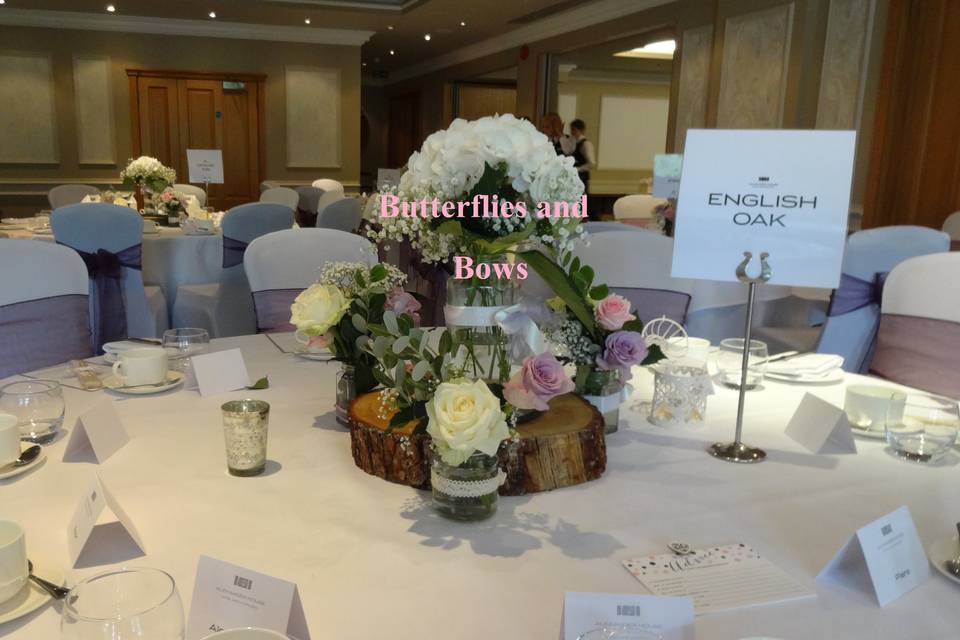 Butterflies and Bows Decorative Hire