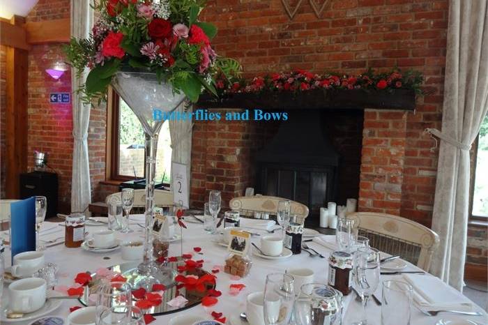 Butterflies and Bows Decorative Hire