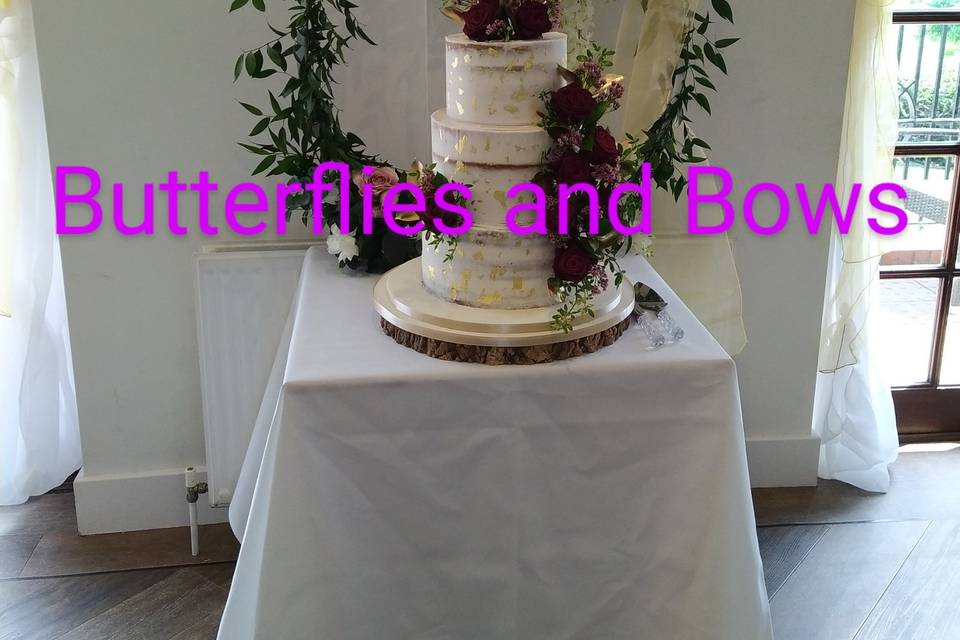 Butterflies and Bows Decorative Hire