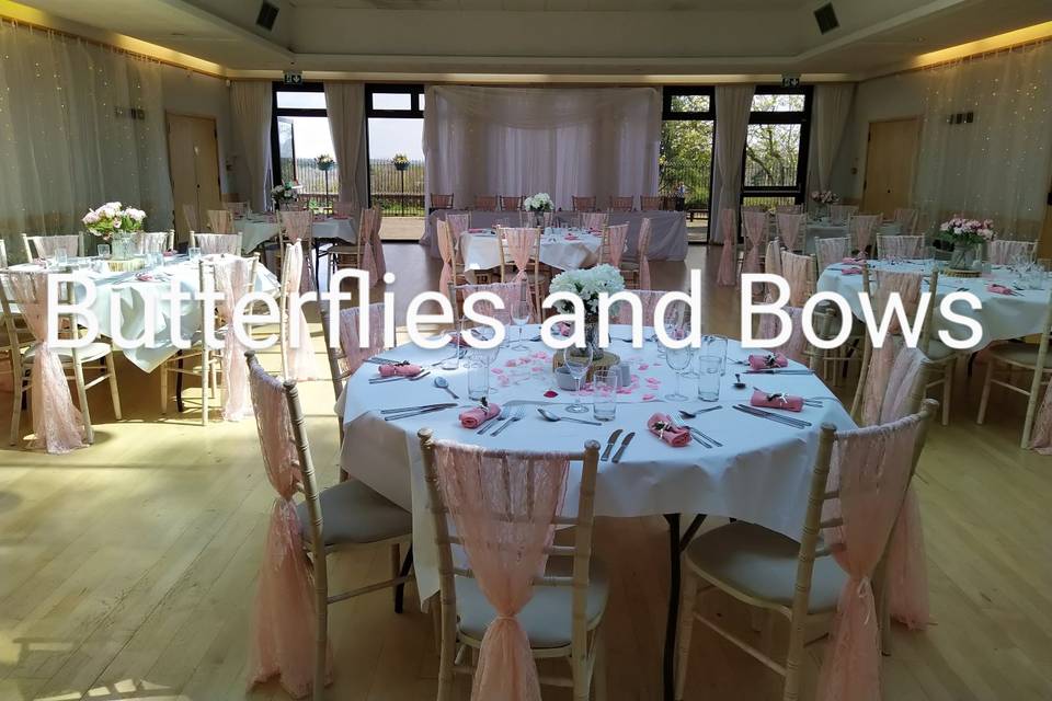 Butterflies and Bows Decorative Hire