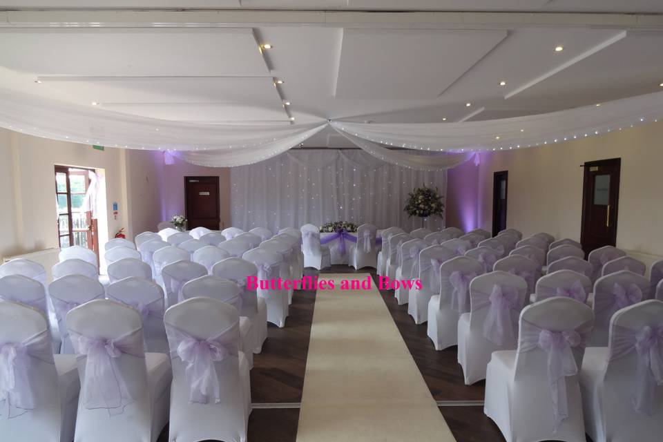 Butterflies and Bows Decorative Hire