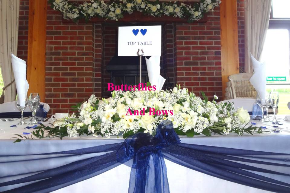 Butterflies and Bows Decorative Hire