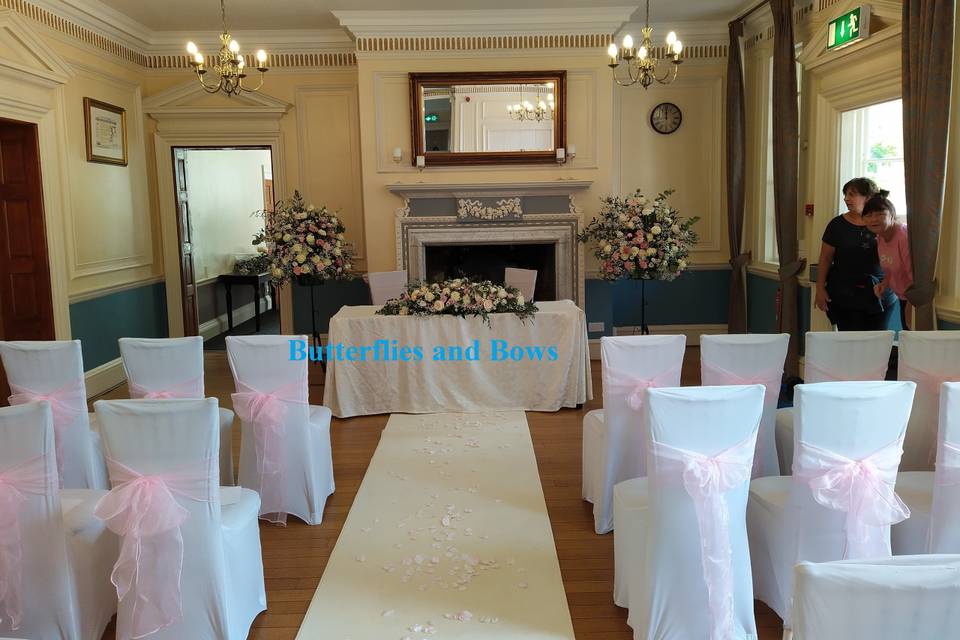 Butterflies and Bows Decorative Hire