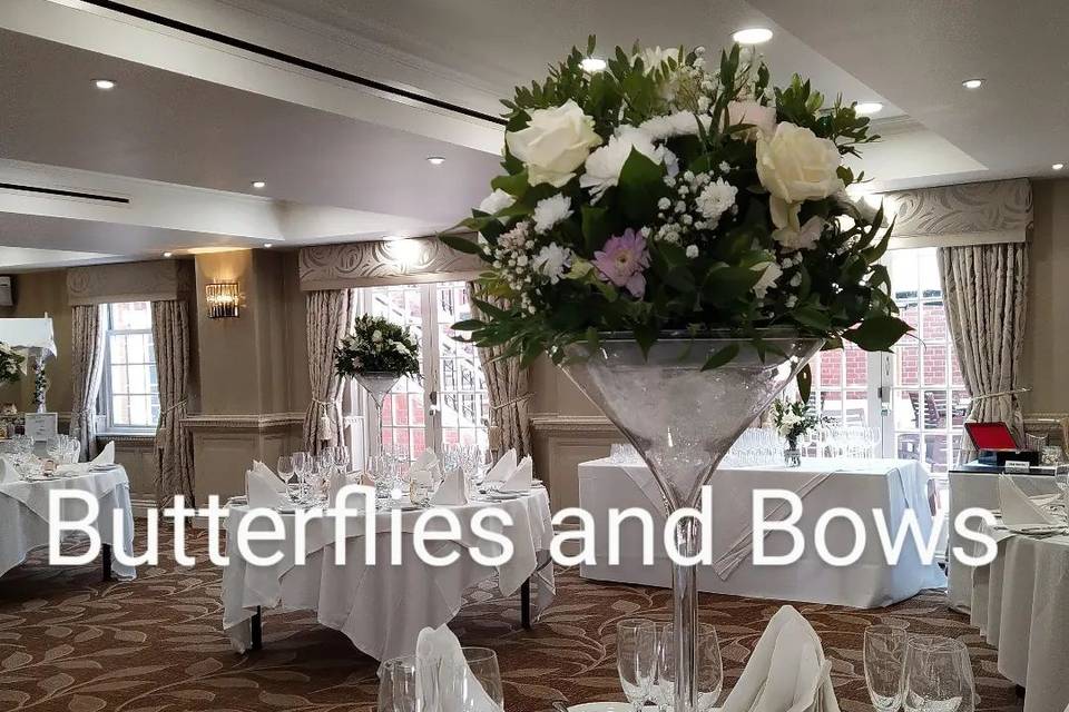 Butterflies and Bows Decorative Hire