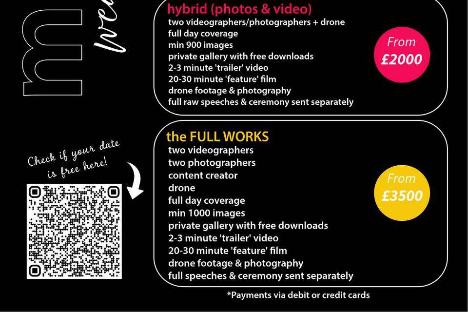 Price List