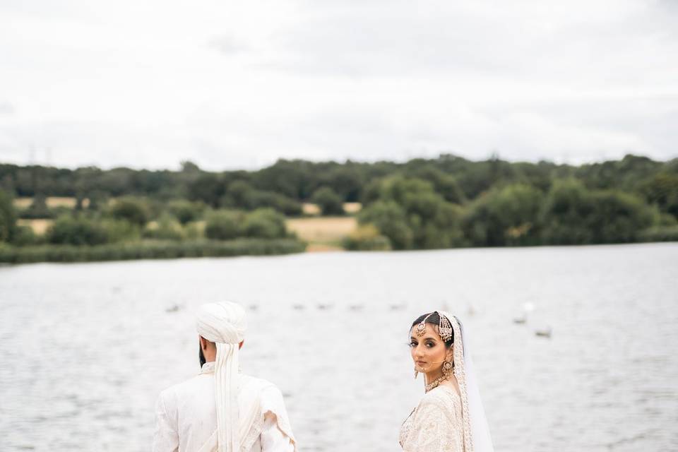 Beach wedding photography