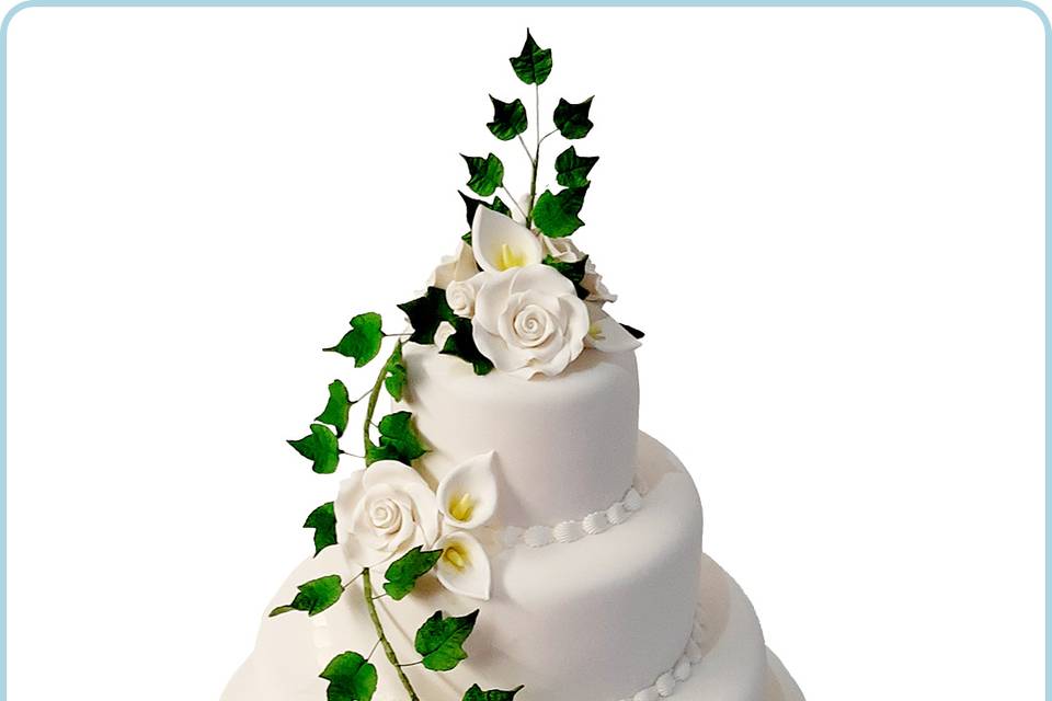 Ivy Wedding Cake