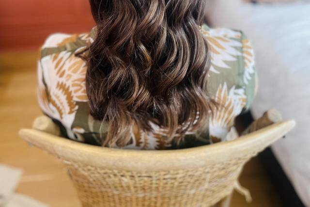 Half up half down