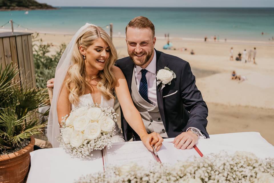 Beach weddings