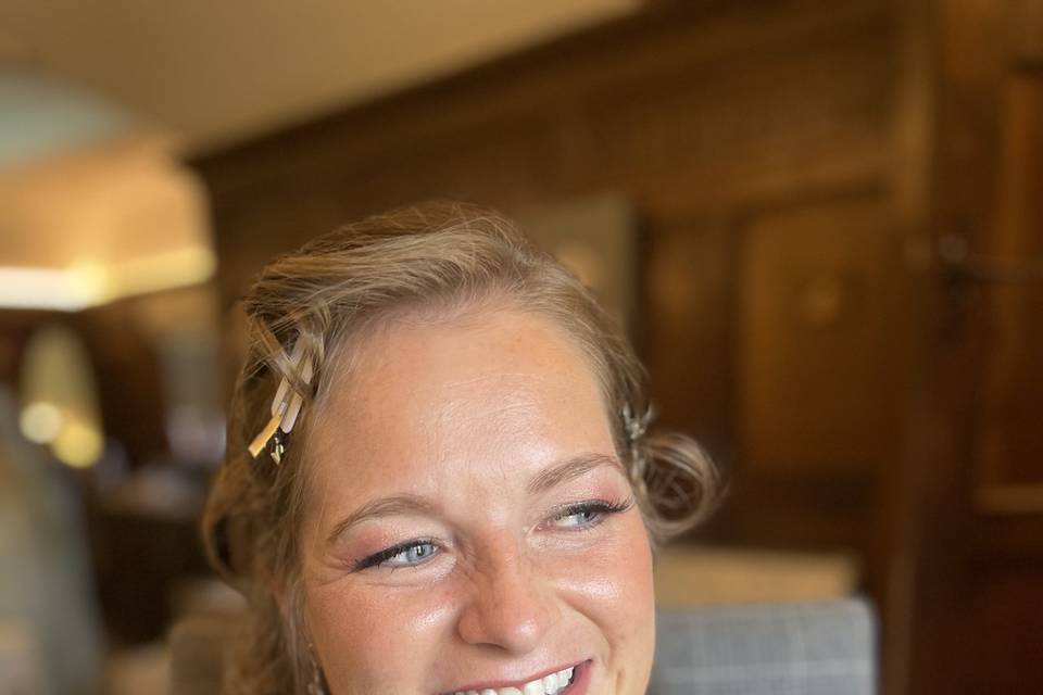 Summer glow bride