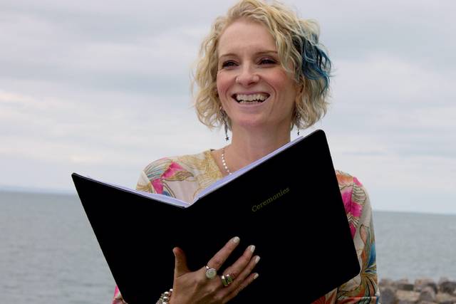 Ceremony by the sea in Brixham