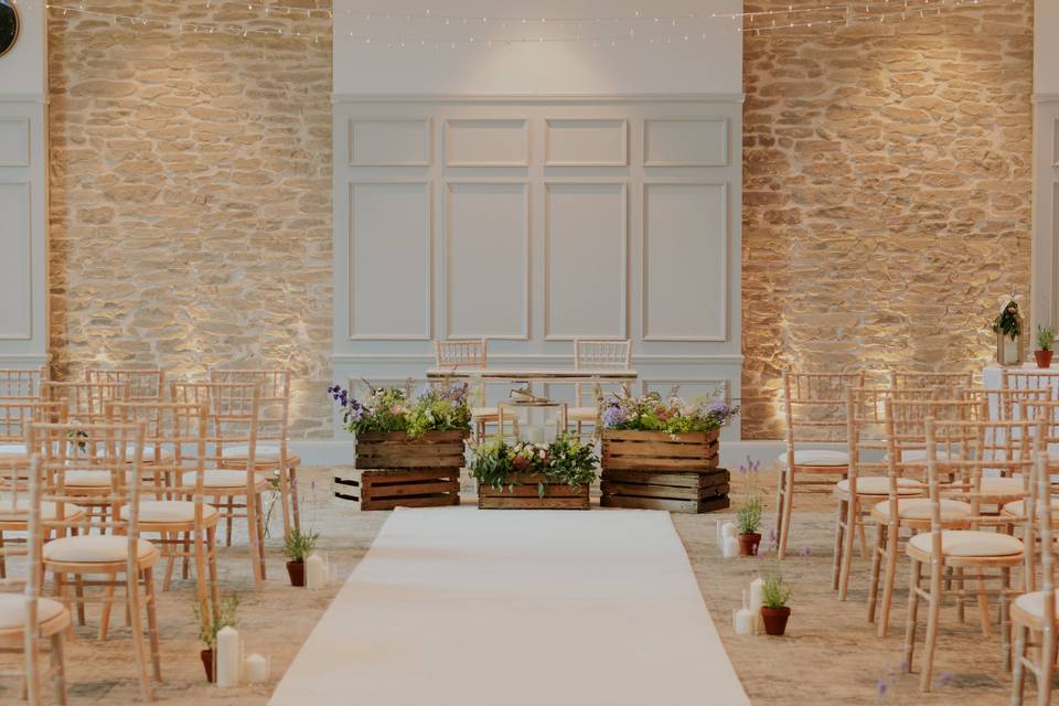 Aisle styling