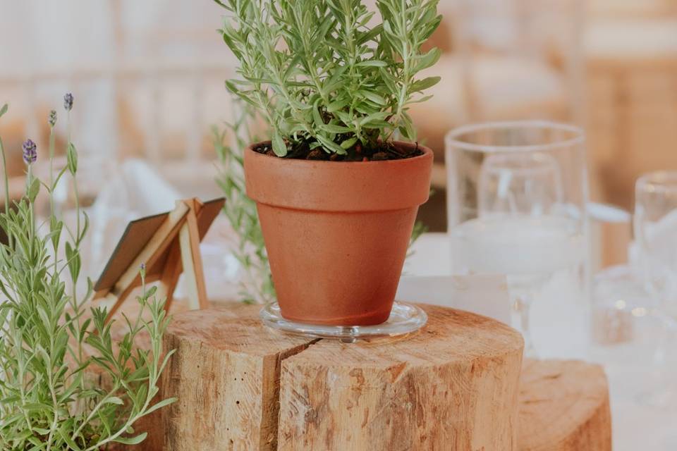 Lavender tables