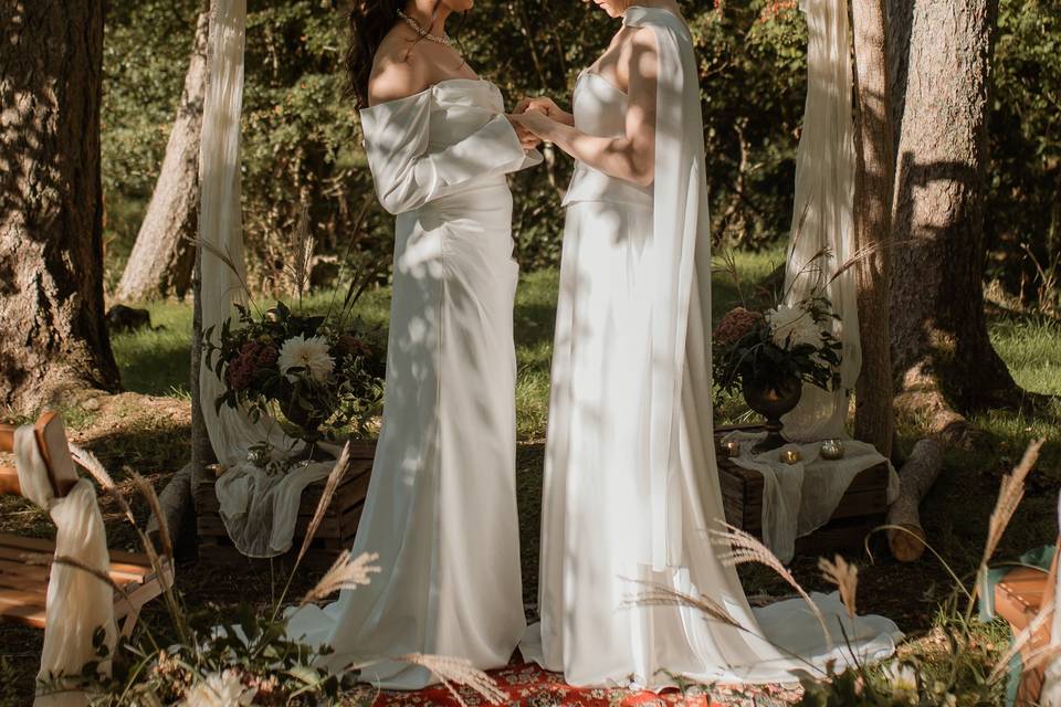 Woodland wedding