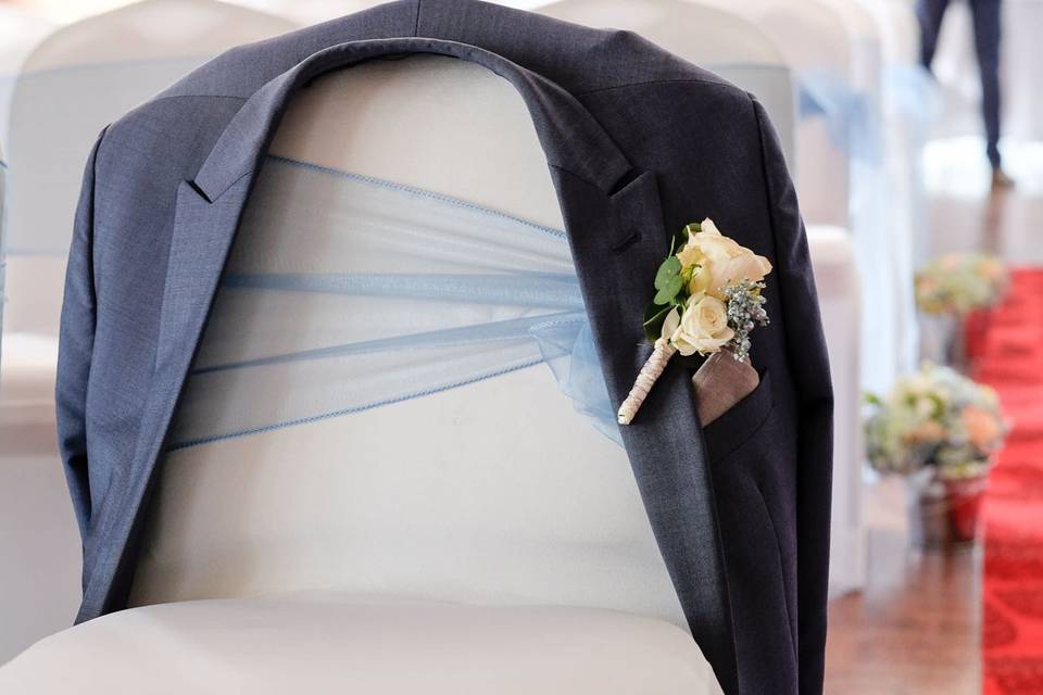 Grooms buttonhole