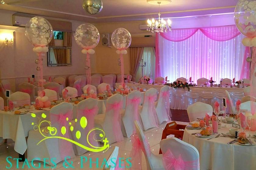 Pastel pink decor