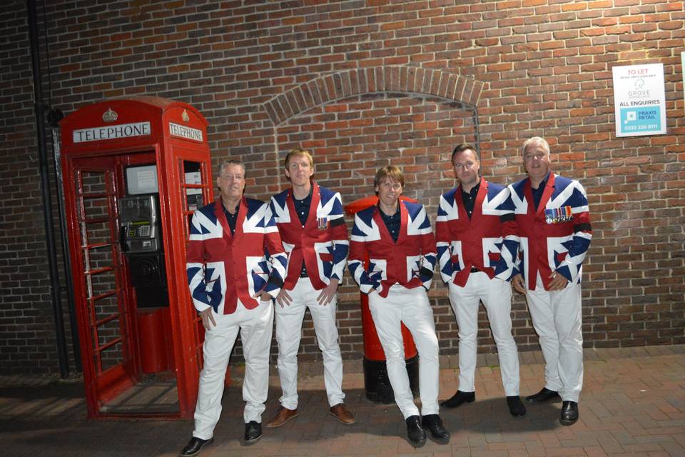 Union Jack outfits