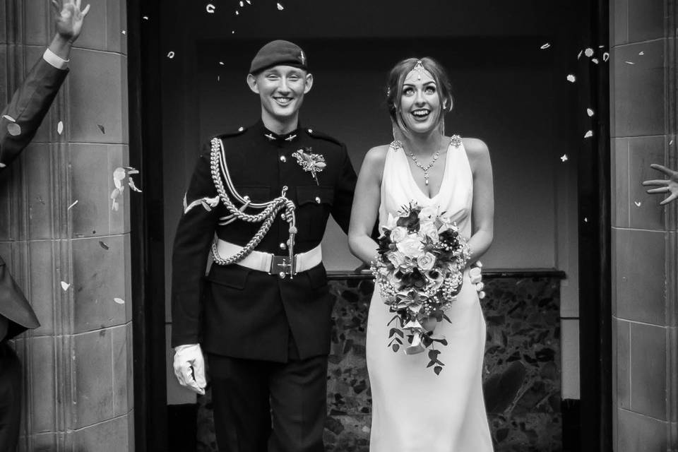First Steps as Newly Weds
