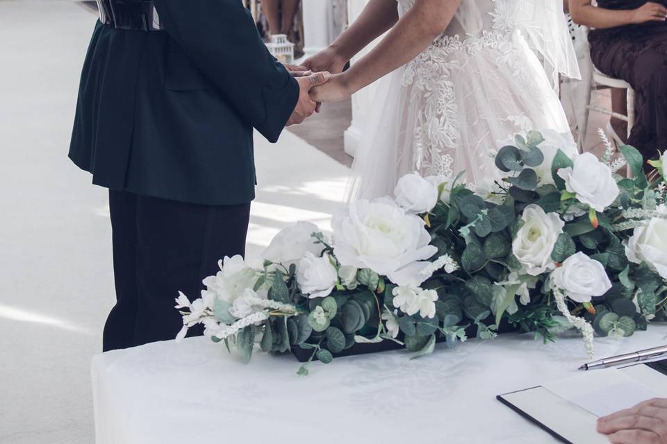Bride and groom