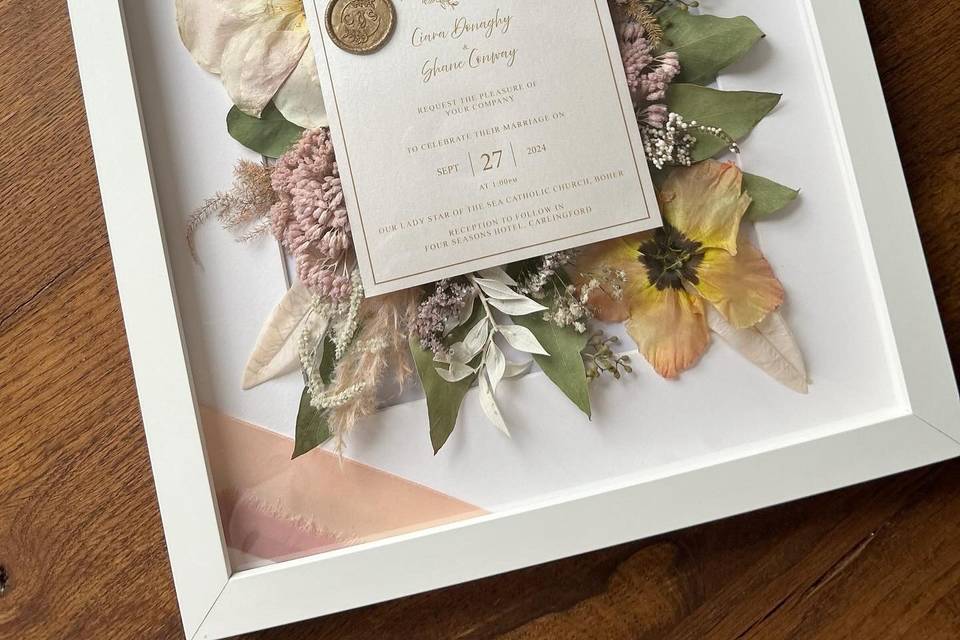 Memory Frame - Invite