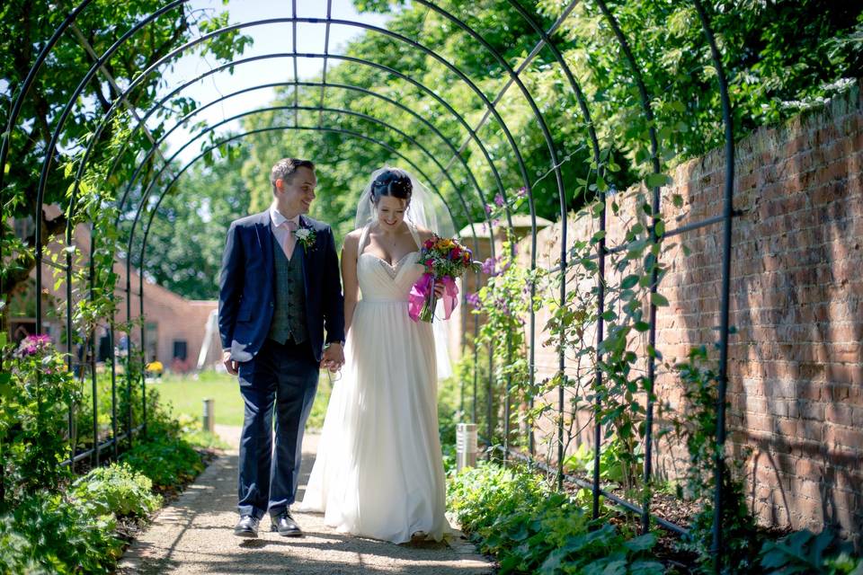 Pergola walkway