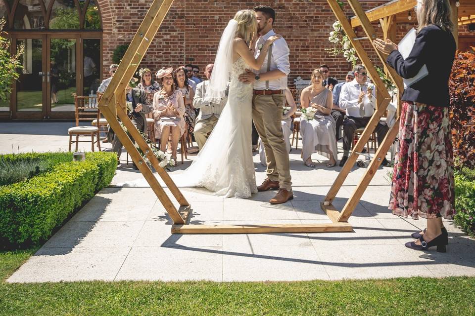 Outdoor ceremony