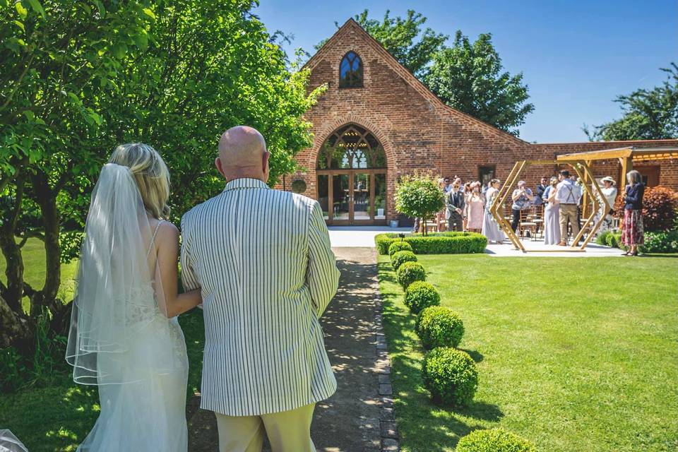 Outdoor ceremony