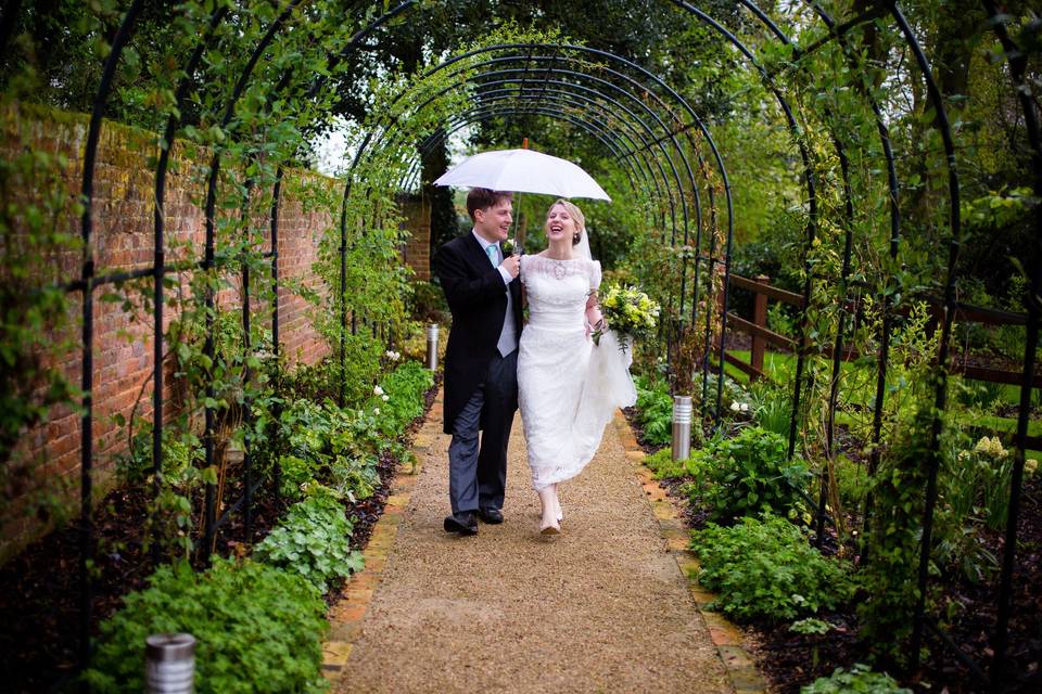 Pergola archway