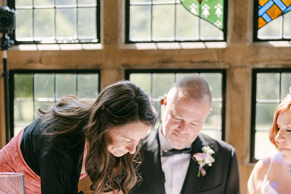 Signing the Certificate