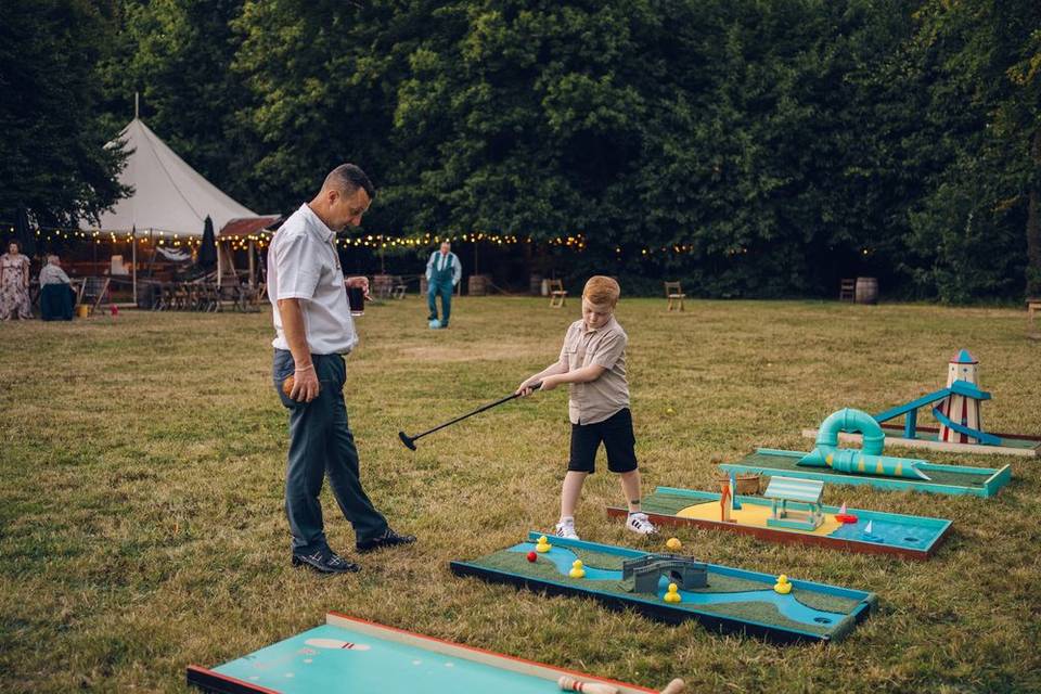 Mini Golf at The Dreys