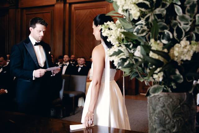 Civil wedding Marylebone Hall