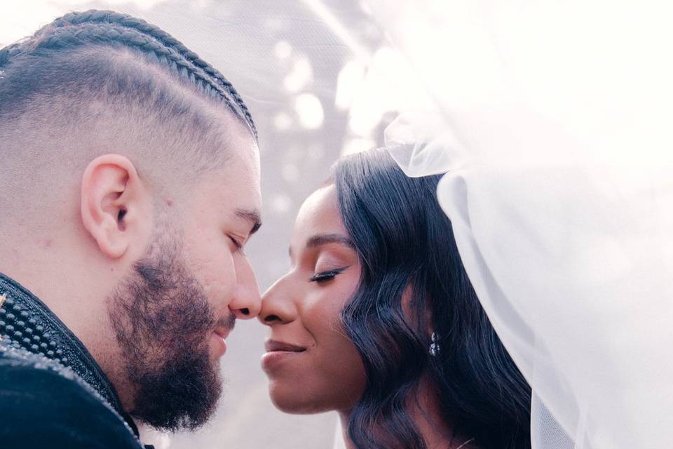 Fine art manor wedding