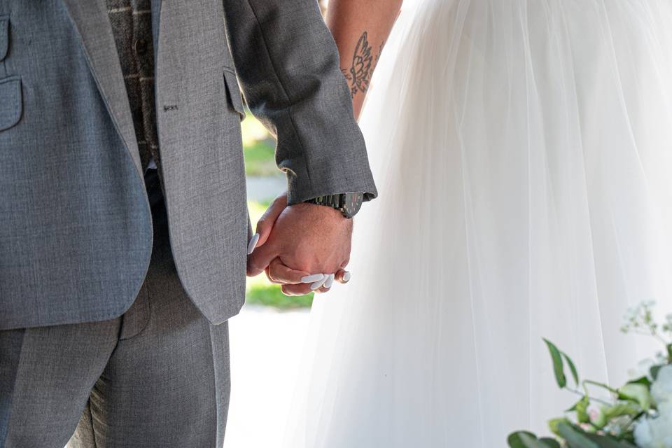 I will hold your hand