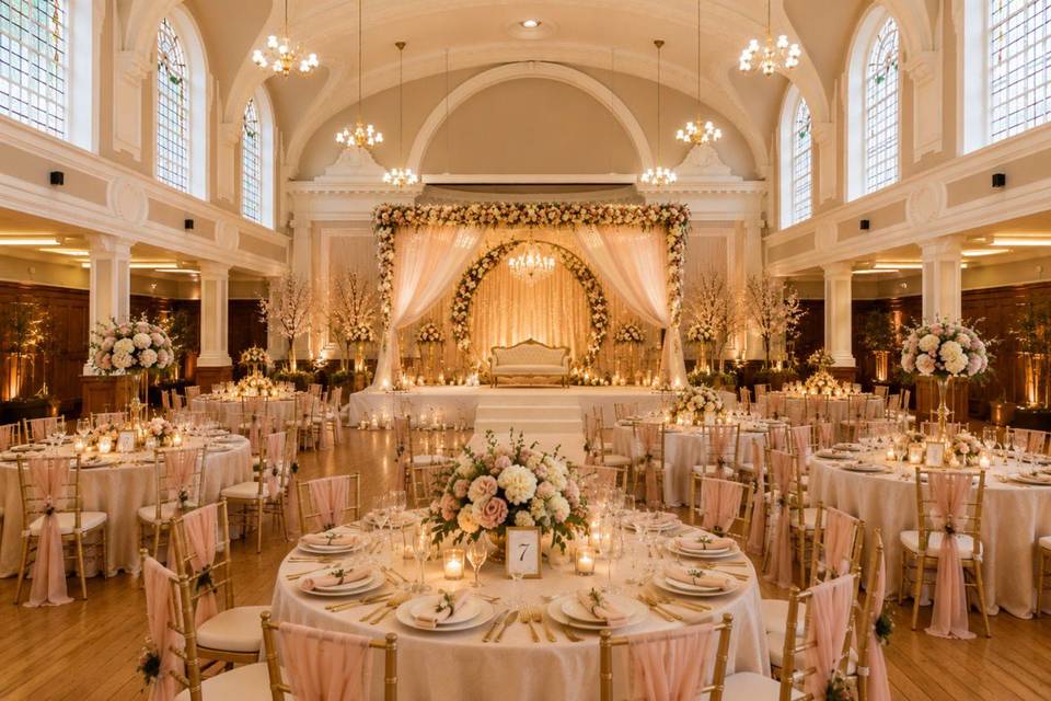 Wedding reception