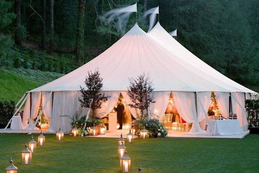 Elegant Backyard Weddings