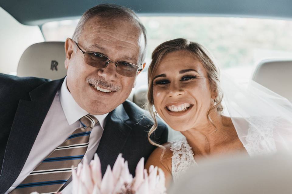 Bride and Dad | Harrow, UK