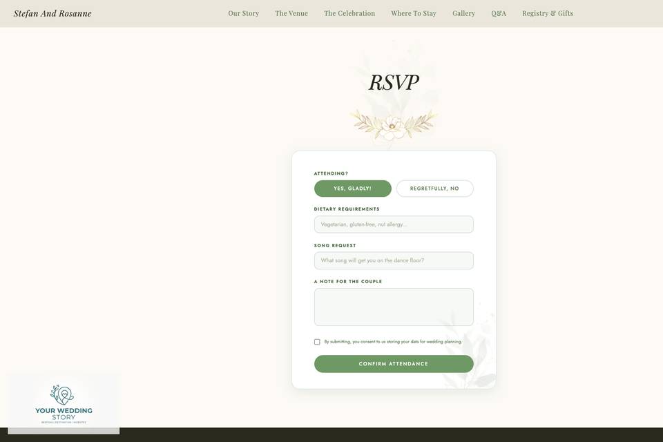 RSVP Form
