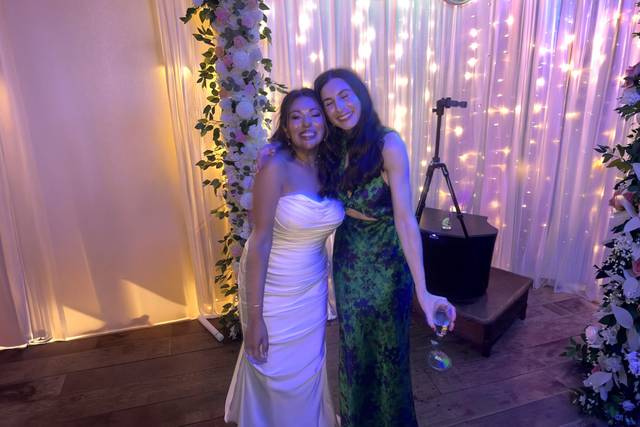 Beautiful bride post dance!
