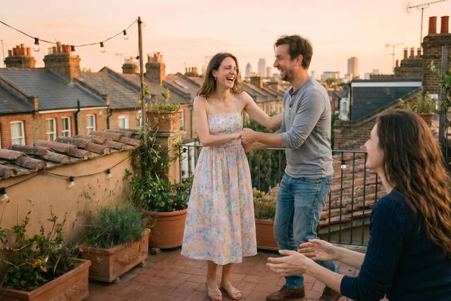 Dancing with a view