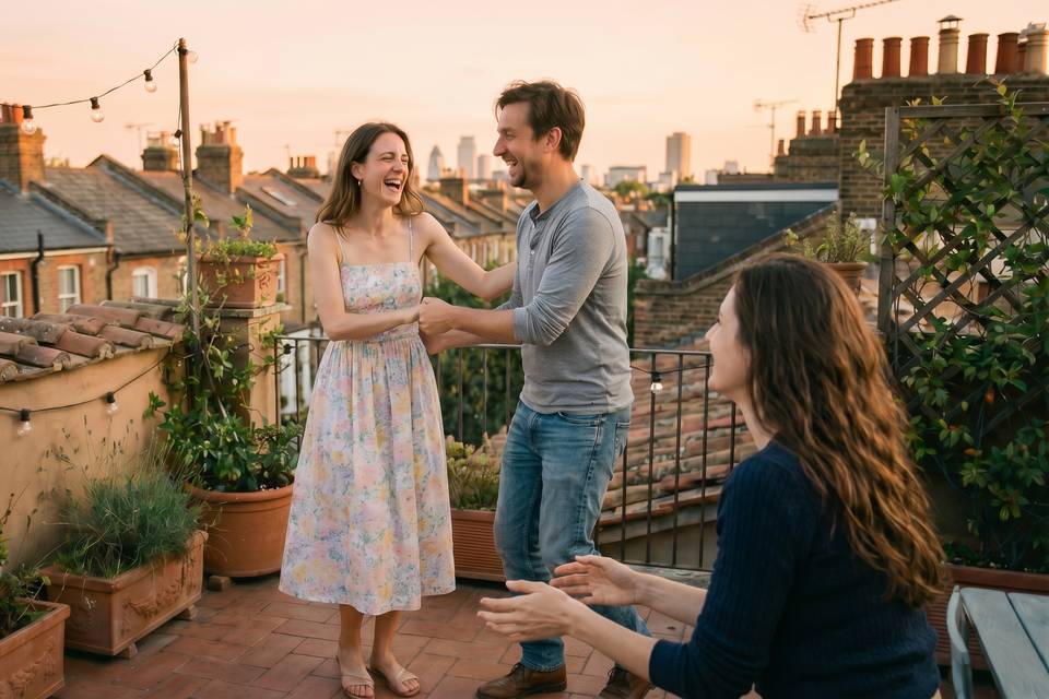Dancing with a view