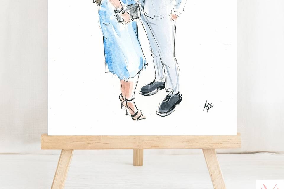 A5 Live Guest Illustration