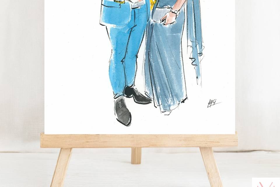 A5 Live Guest Illustration