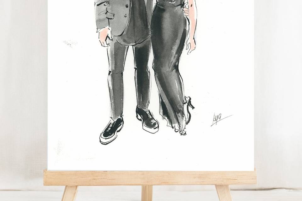 A5 Live Guest Illustration