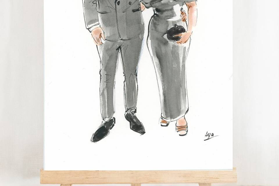 A5 Live Guest Illustration