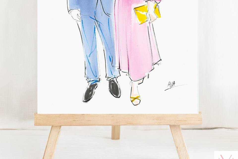 A5 Live Guest Illustration