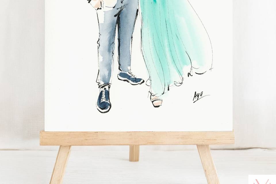 A5 Live Guest Illustration