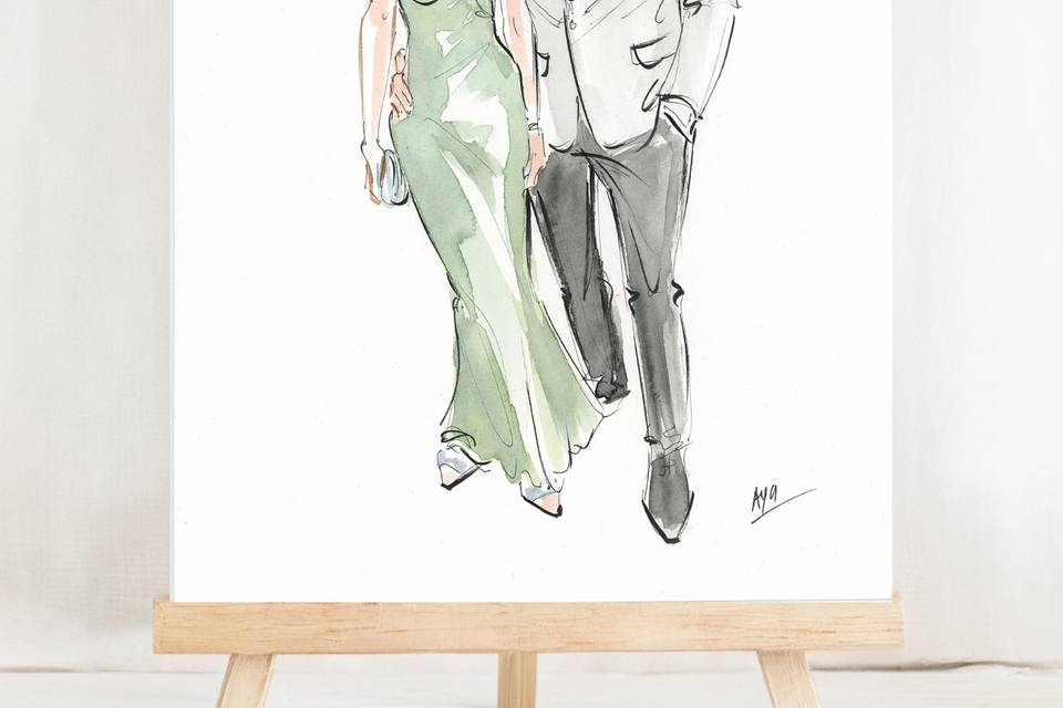 A5 Live Guest Illustration