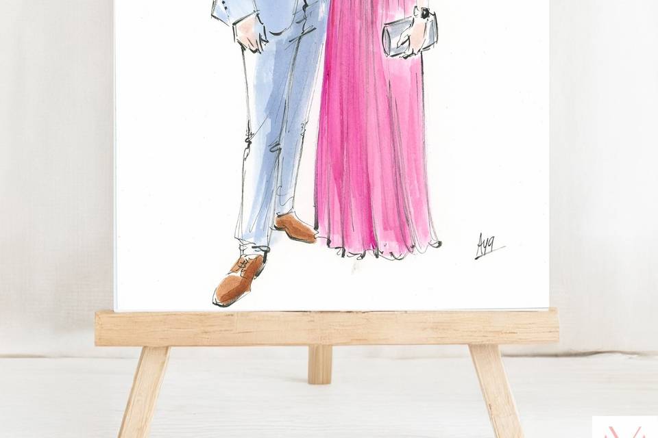 A5 Live Guest Illustration